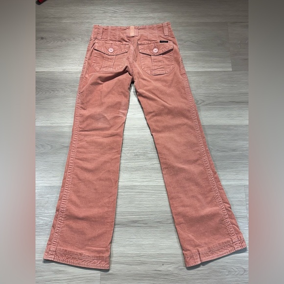 Sanctuary Women's Rust Wide Leg Jeans corduroy size W 25 - Picture 2 of 8